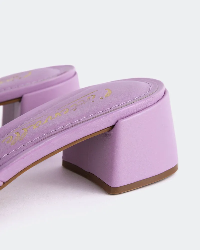Fortunata Lilac Cuir