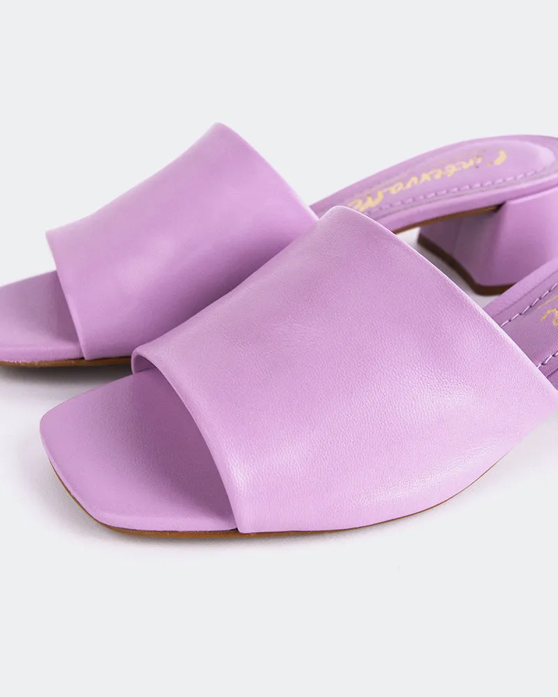 Fortunata Lilac Cuir