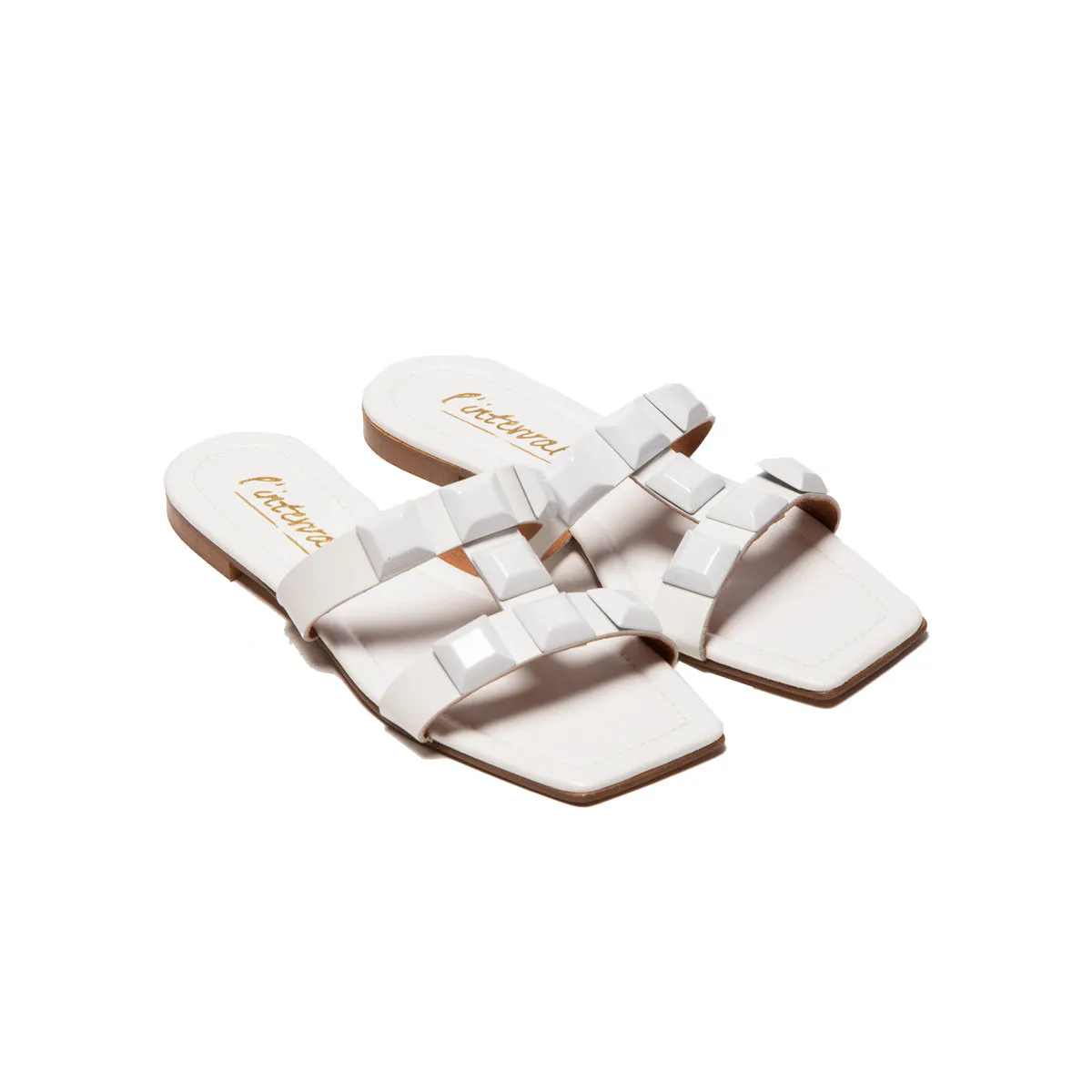 Galia Cuir Blanc