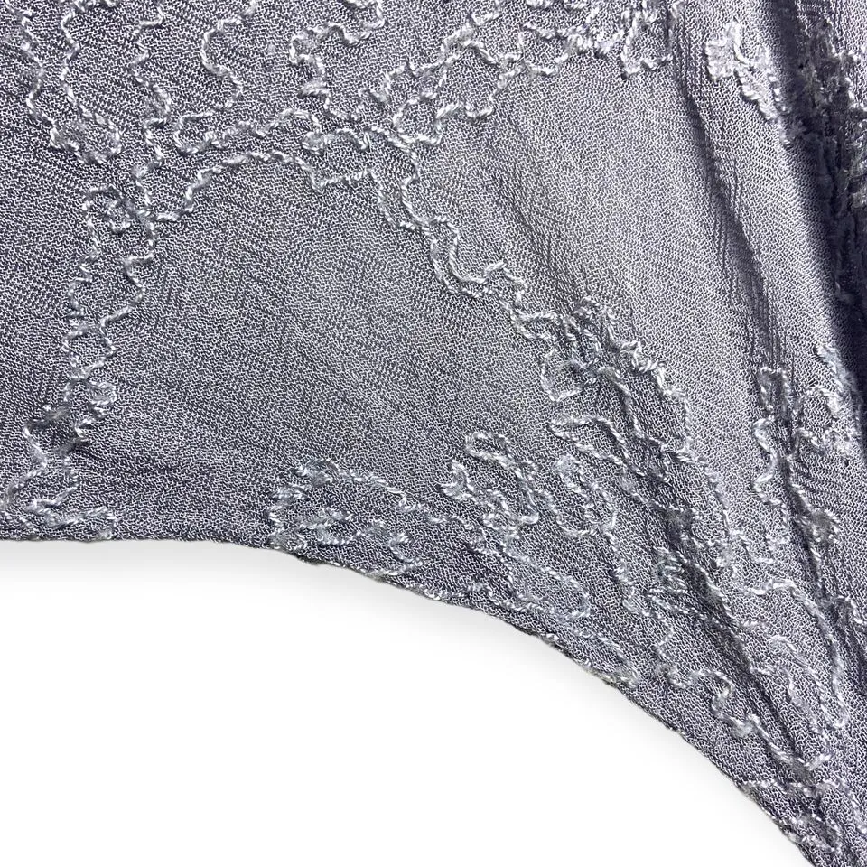 Ghost England. Tanya Sarne. Robe longue vintage des années 1990 semi-transparente