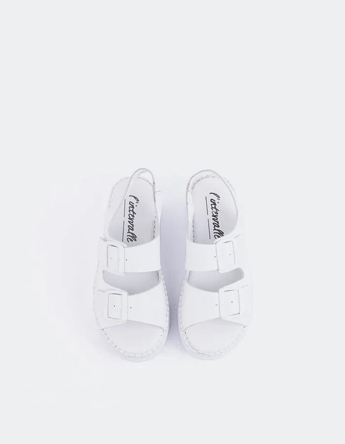 Grafton Cuir Blanc