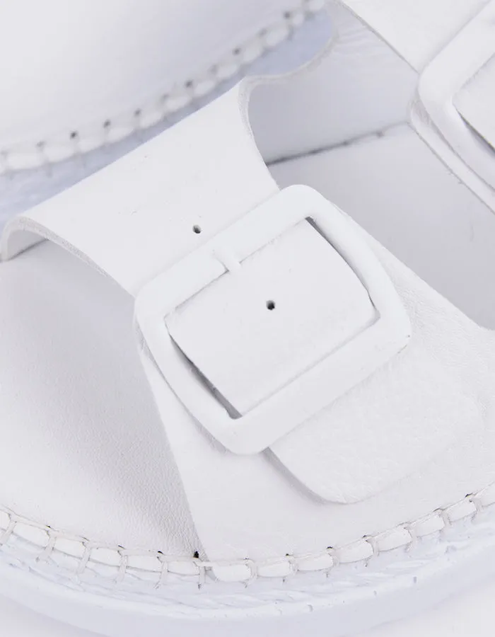 Grafton Cuir Blanc