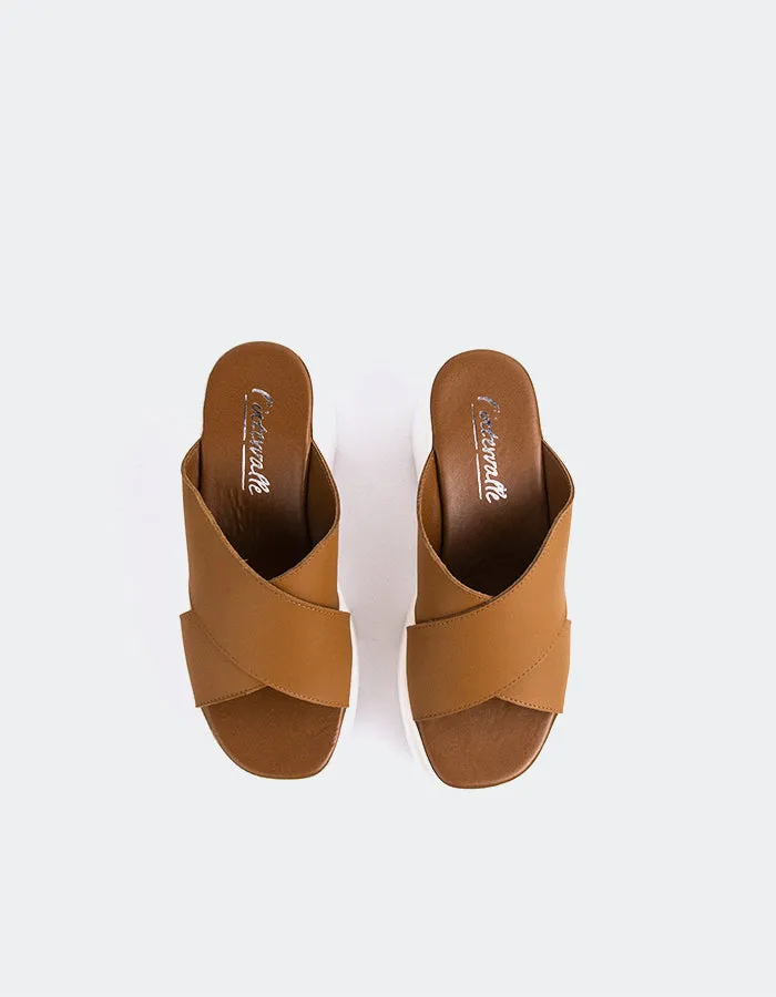 Cuir marron reconnaissant