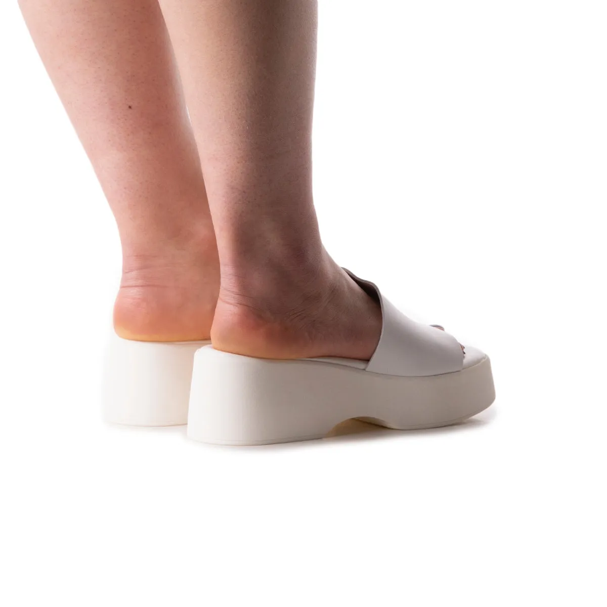 Hatsu Cuir Blanc