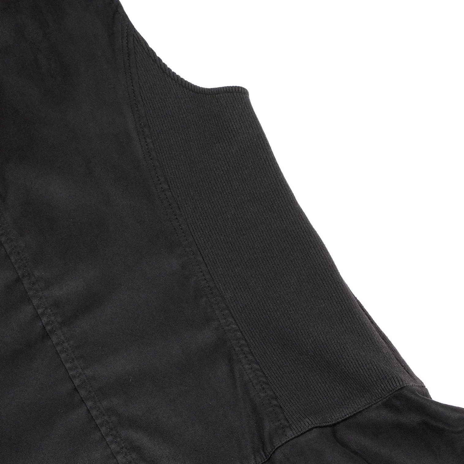 HIROKO KOSHINO HIROKO BIS JAPAN. Tunique/Robe courte en daim synthétique noir à fermeture éclair