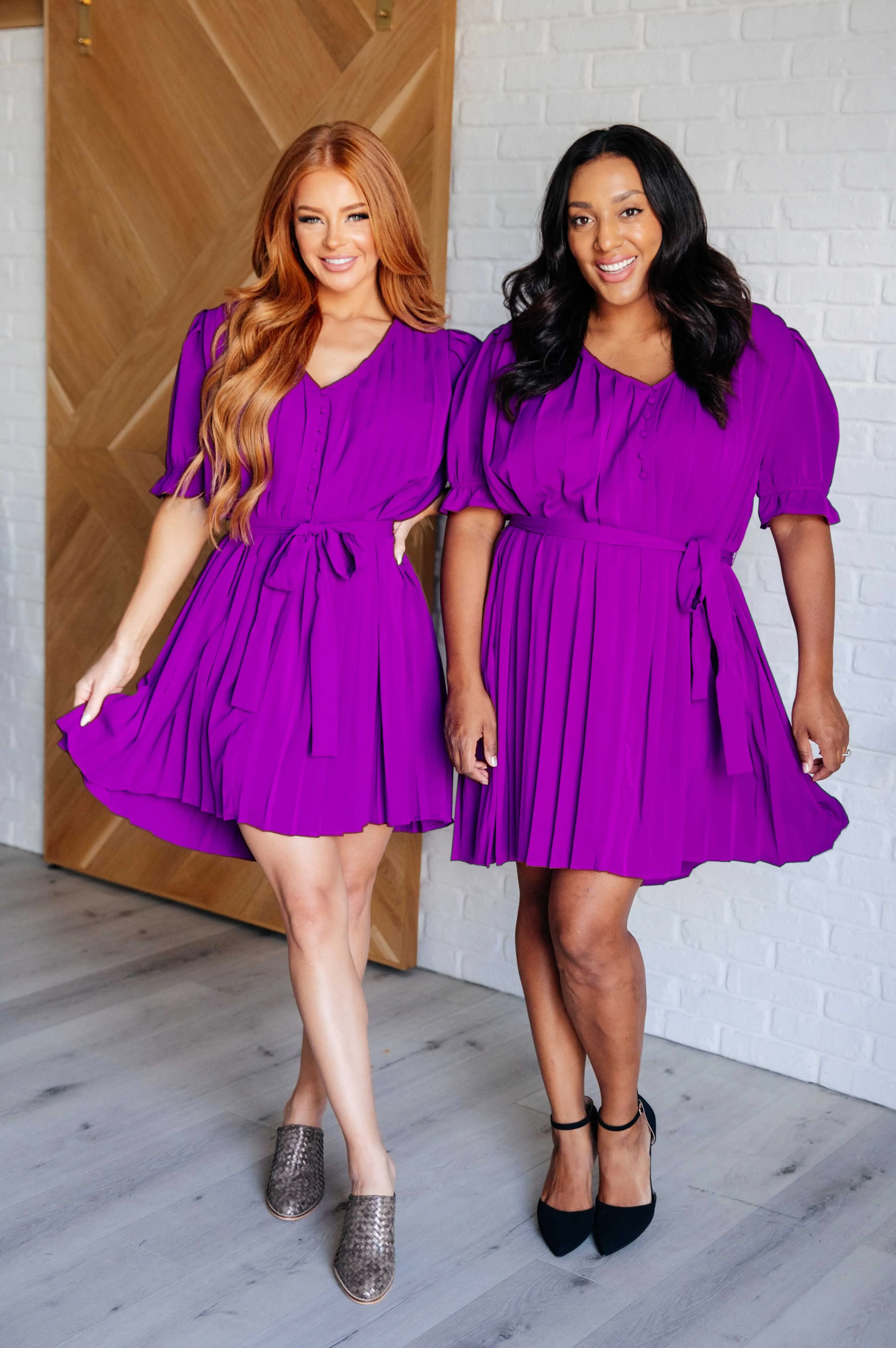 Robe plissée Hold And Squeeze Me