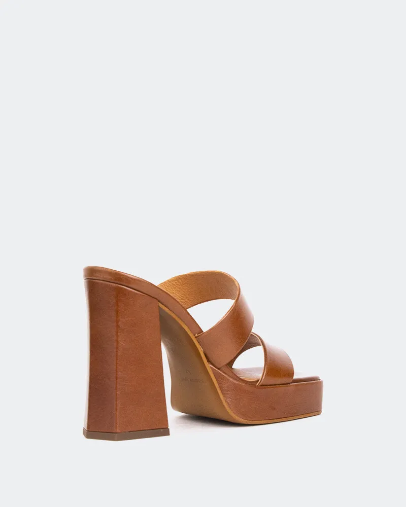 Jinx Tan Cuir/Cuir Ocre