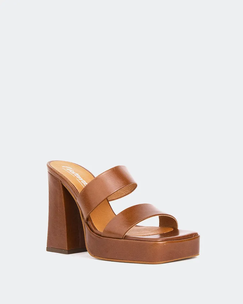 Jinx Tan Cuir/Cuir Ocre