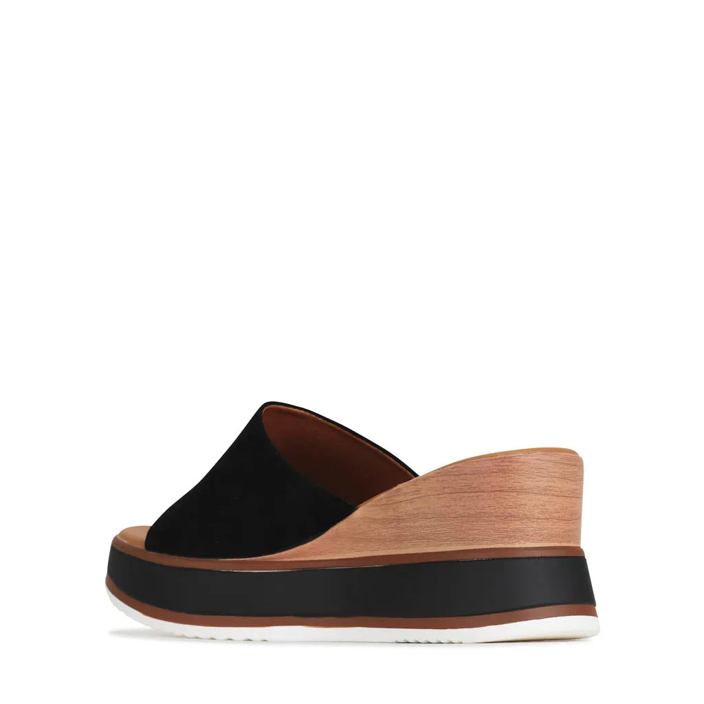 SANDALES À TALON COMPENSÉ KAIAH