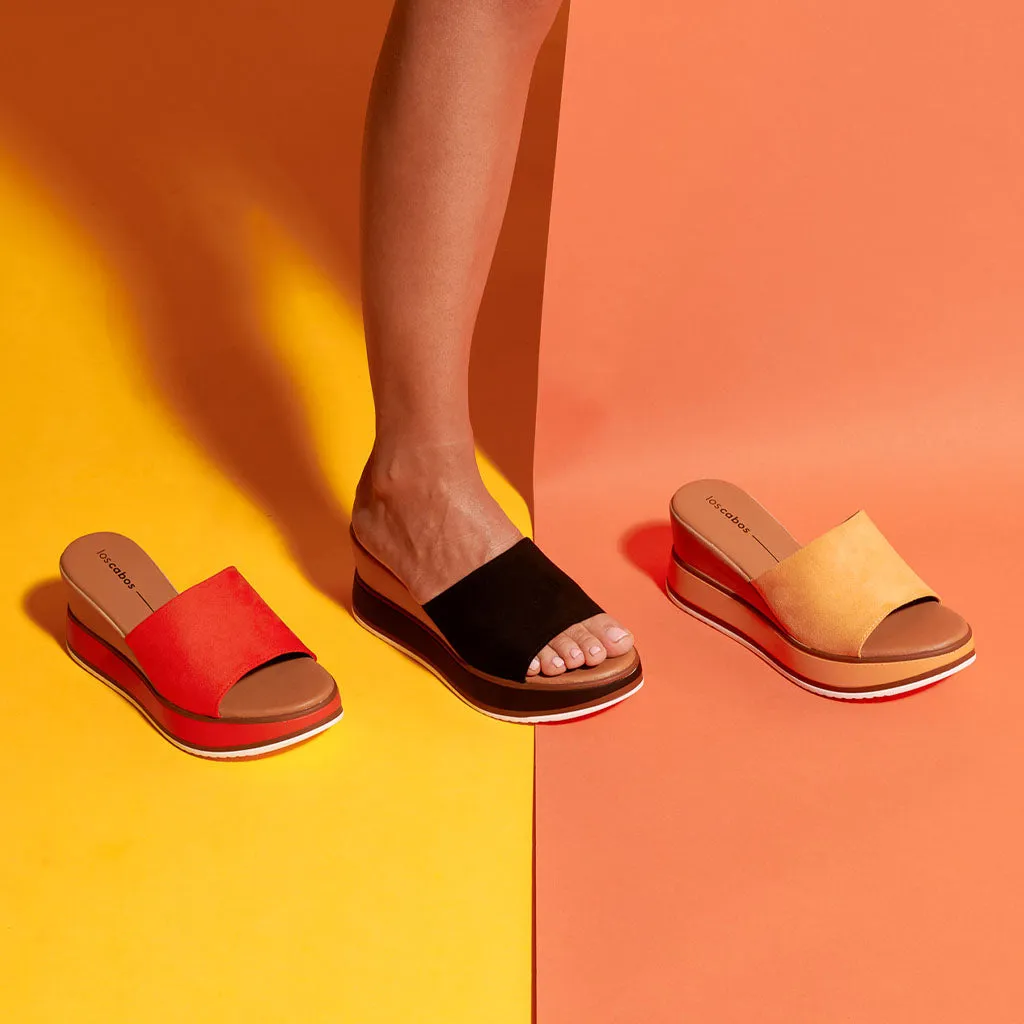 SANDALES À TALON COMPENSÉ KAIAH