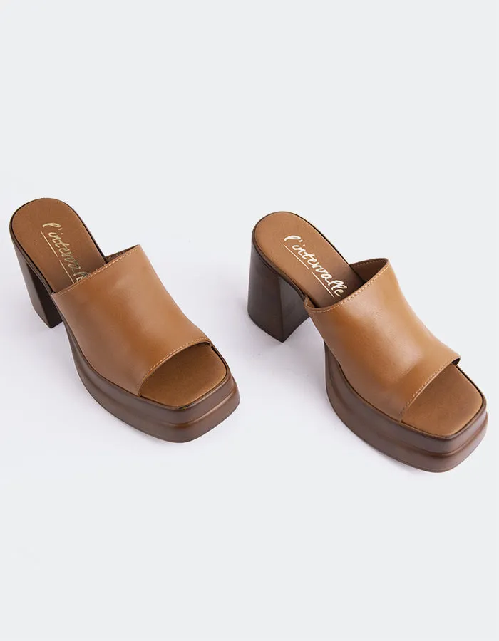 Cuir brun Kalamata