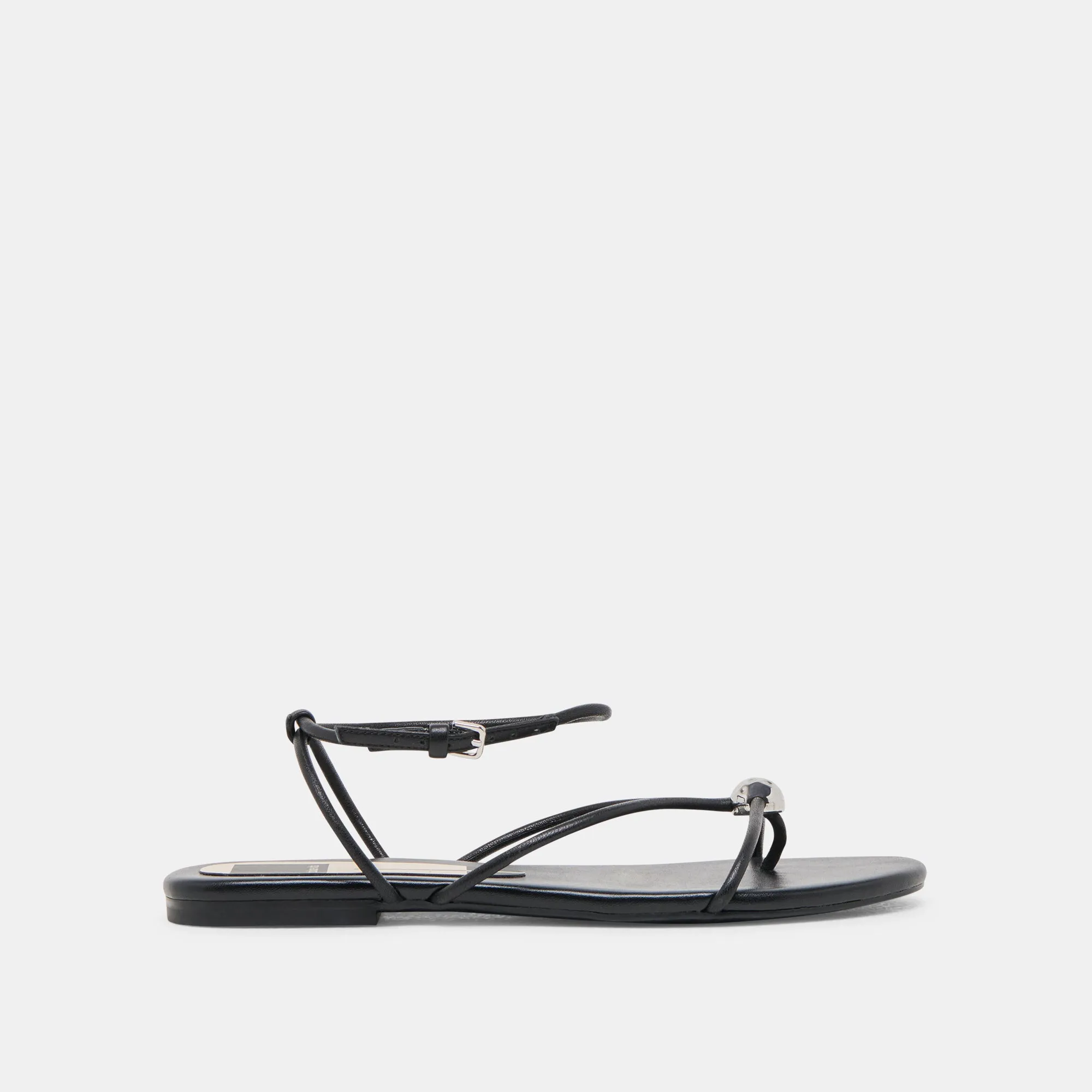 SANDALES KENLEY EN CUIR NOIR