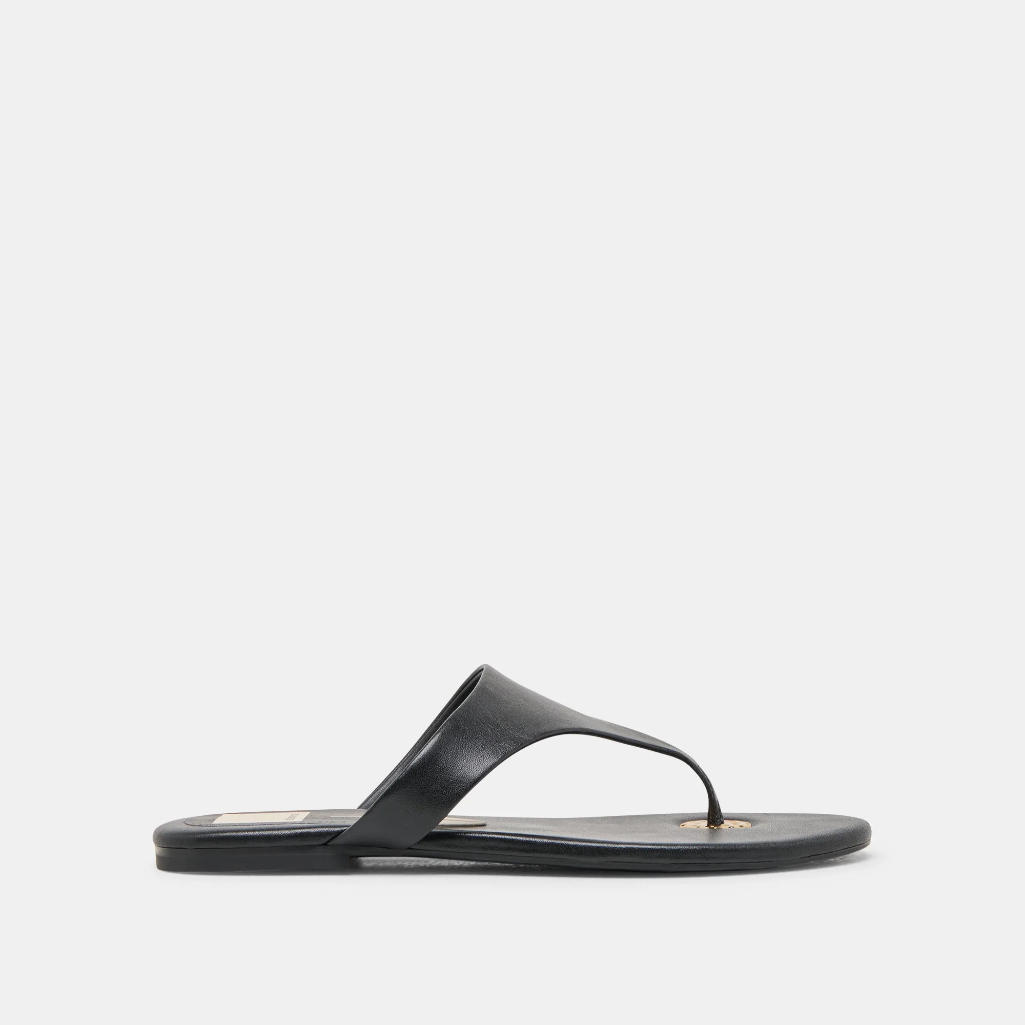 SANDALES KITTLE EN CUIR NOIR