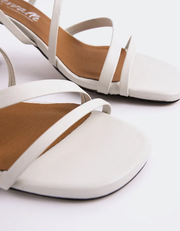 Kowsky Cuir Blanc Cassé