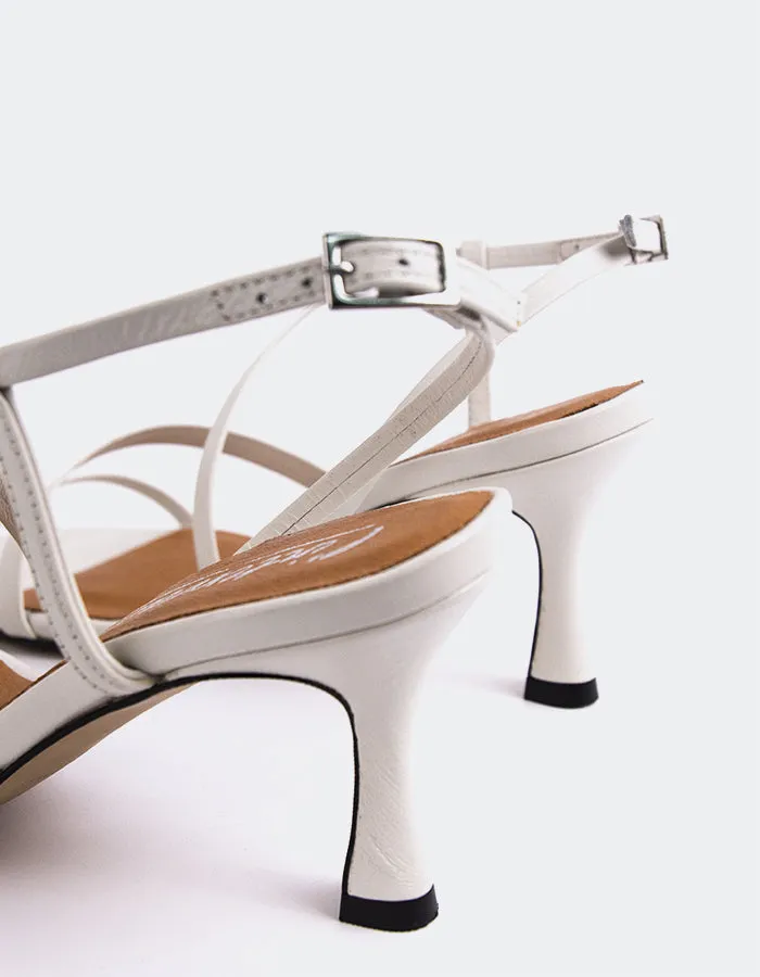 Kowsky Cuir Blanc Cassé