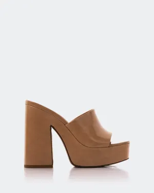 Lalaria Cuir Taupe