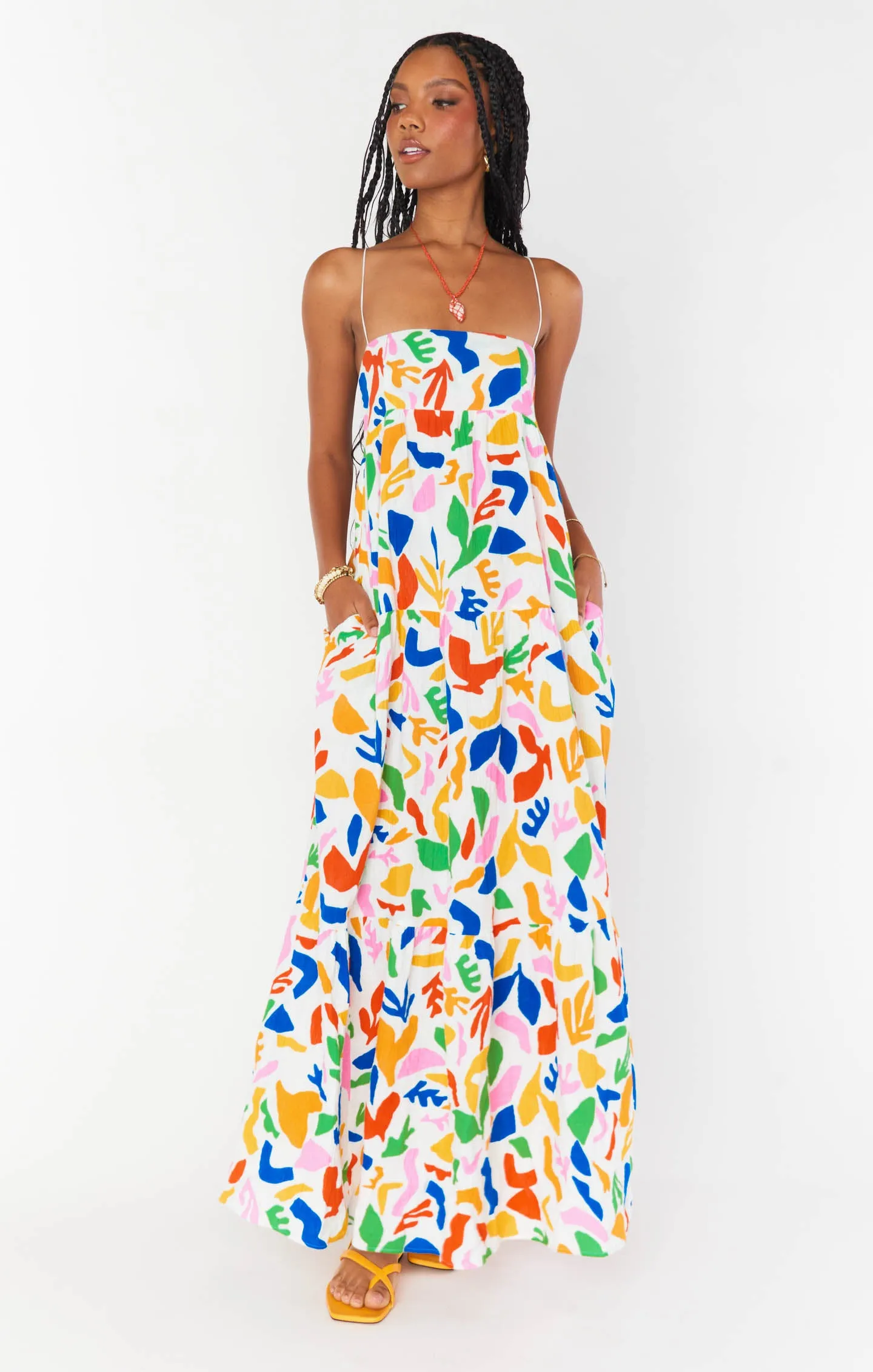 Robe maxi pour un long week-end ~ Primary Paradise