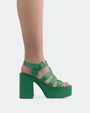 Loup Cuir Vert
