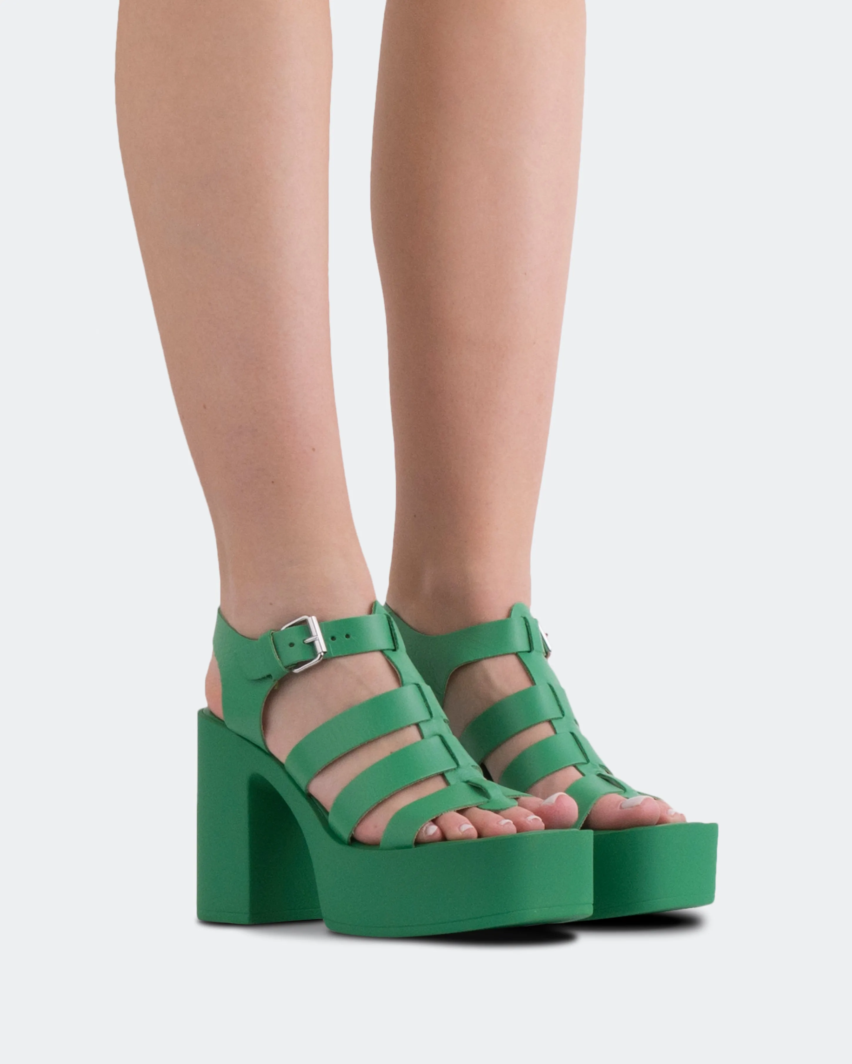 Loup Cuir Vert