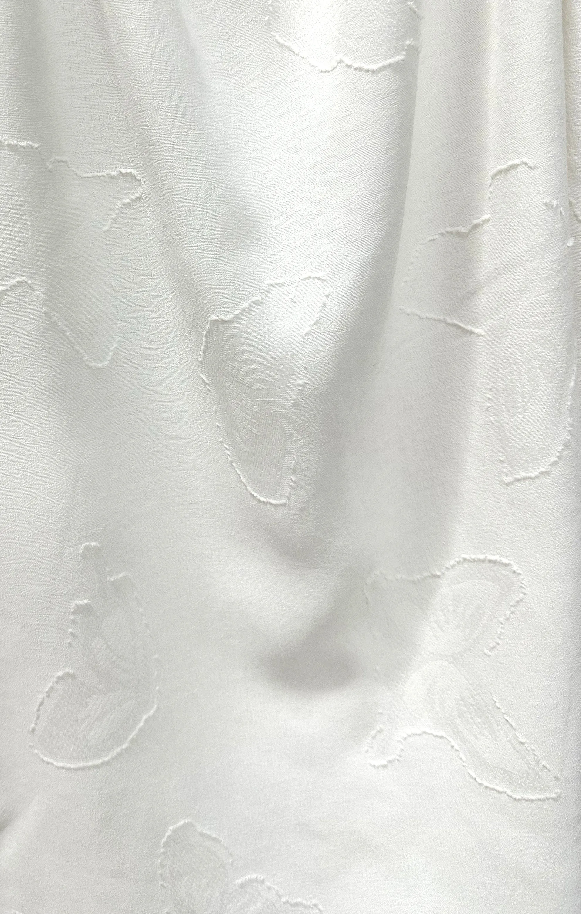 Robe courte Marianna ~ Papillon blanc à clip