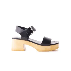 Marion en cuir noir