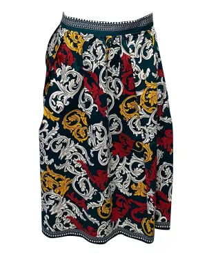Jupe imprimée Mary Katrantzou en coton multicolore