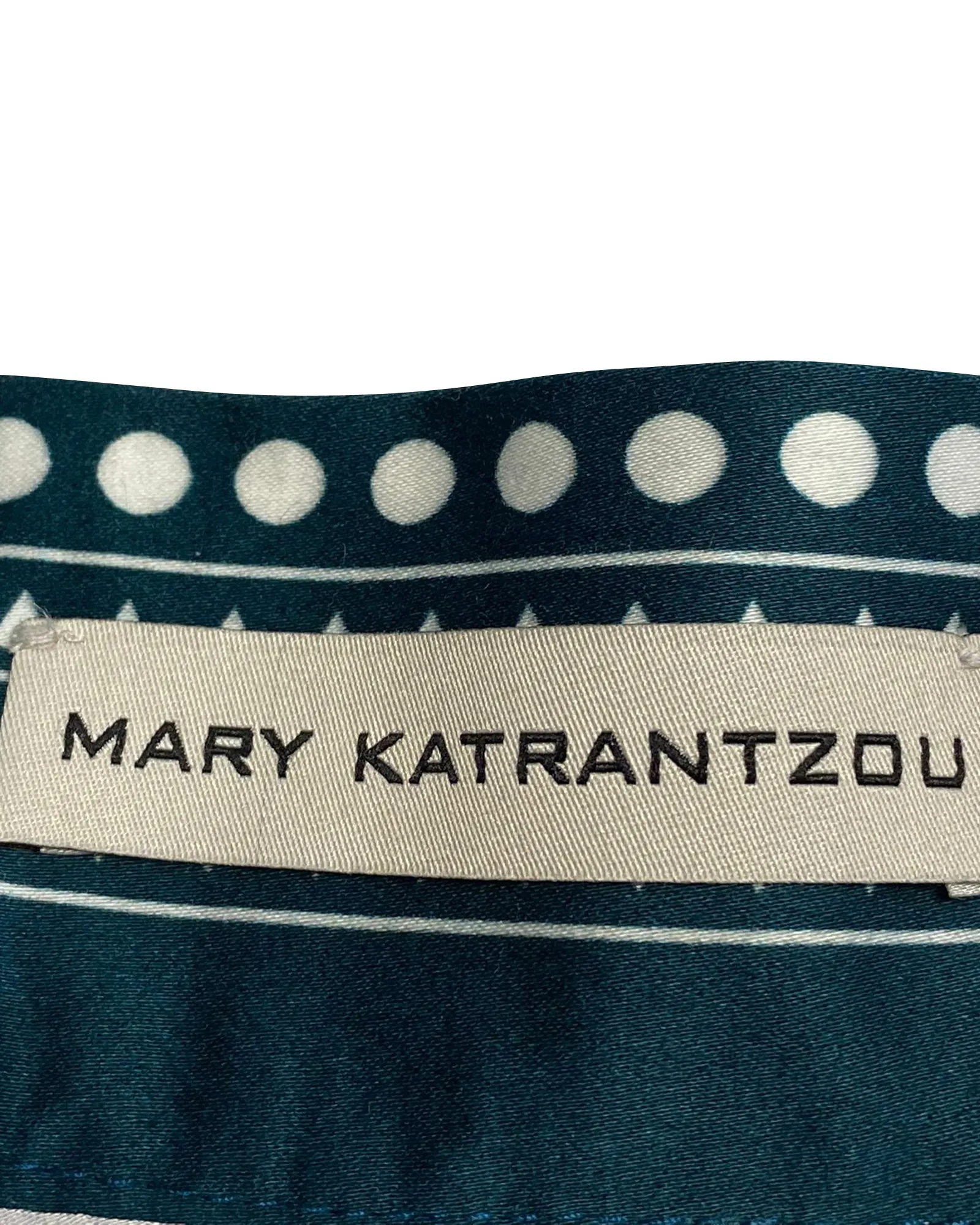 Jupe imprimée Mary Katrantzou en coton multicolore