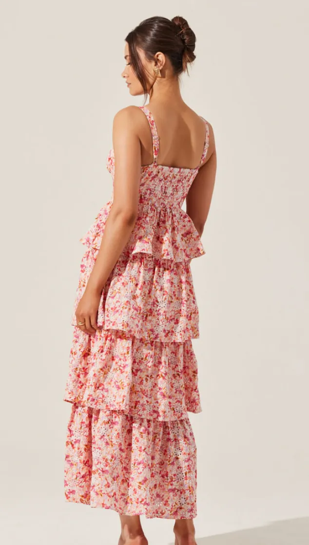 Robe longue florale de mi-été par ASTR