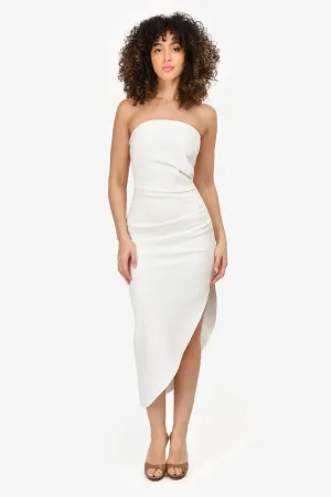 Robe midi sans bretelles 'Audriana' de Misha White Taille XS