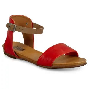 Miz Mooz Femme Alanis Cuir Rouge