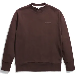 Norse Projects Sweat à logo Arne couleur Heathland Brown