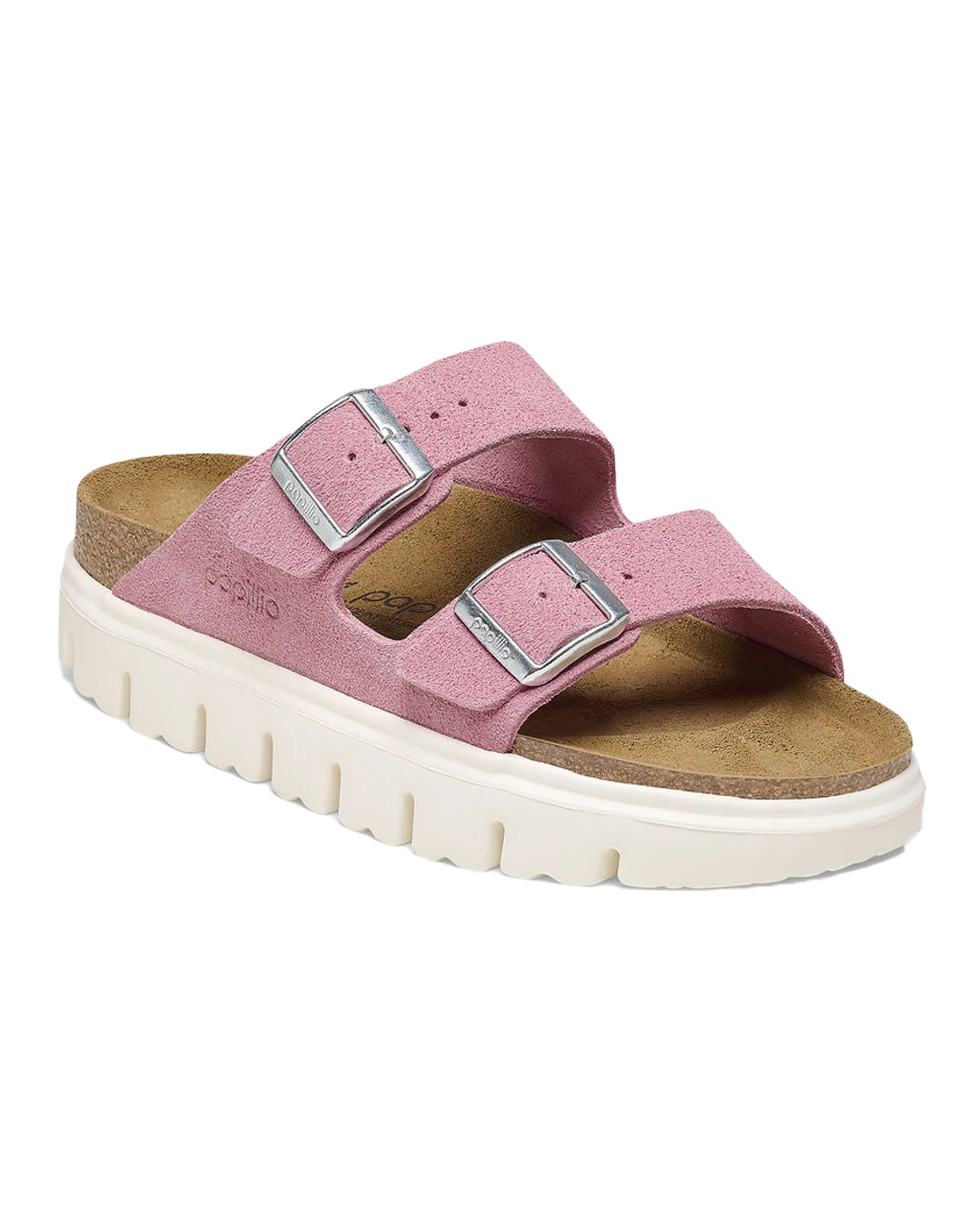 Sandales Papillio Arizona à semelle épaisse en rose bonbon