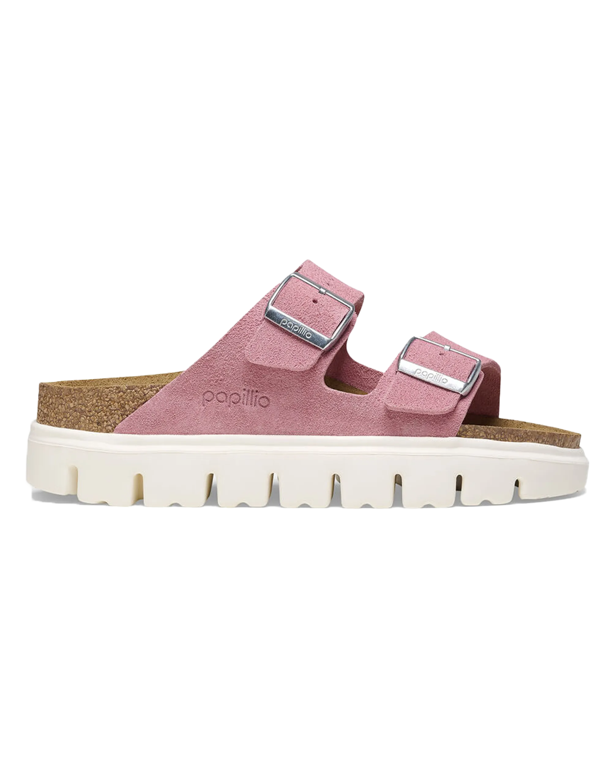 Sandales Papillio Arizona à semelle épaisse en rose bonbon