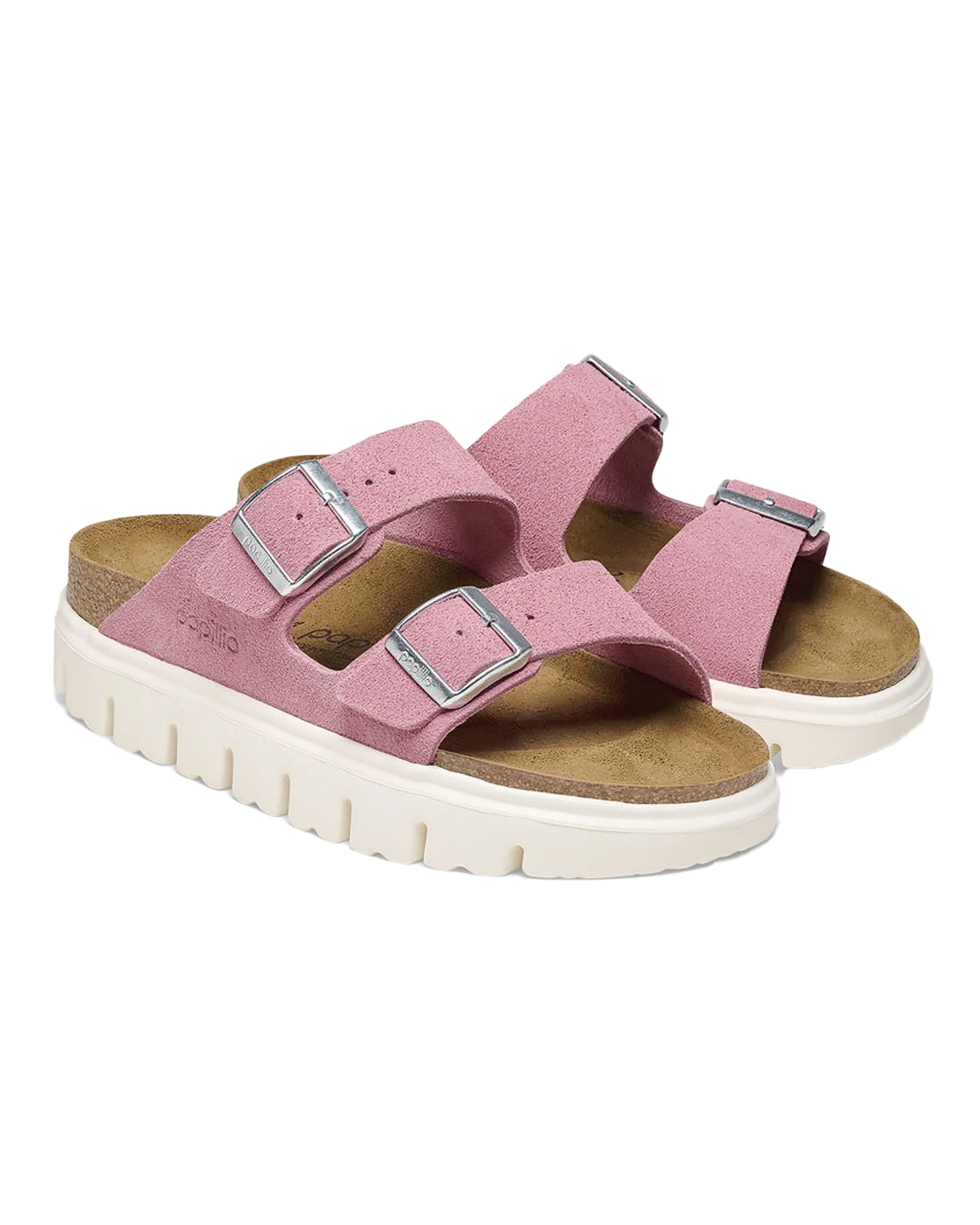 Sandales Papillio Arizona à semelle épaisse en rose bonbon