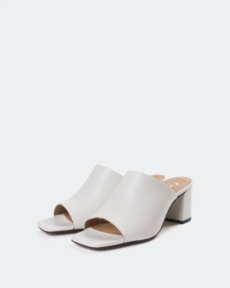 Pelham Cuir Blanc Cassé
