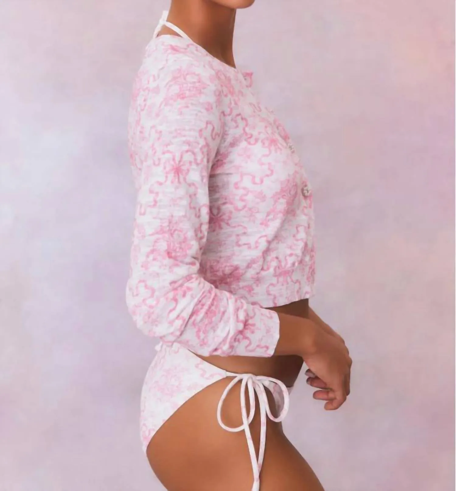 Cardigan rose bonbon en explosion de bubblegum