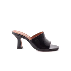 Cuir noir Pinto