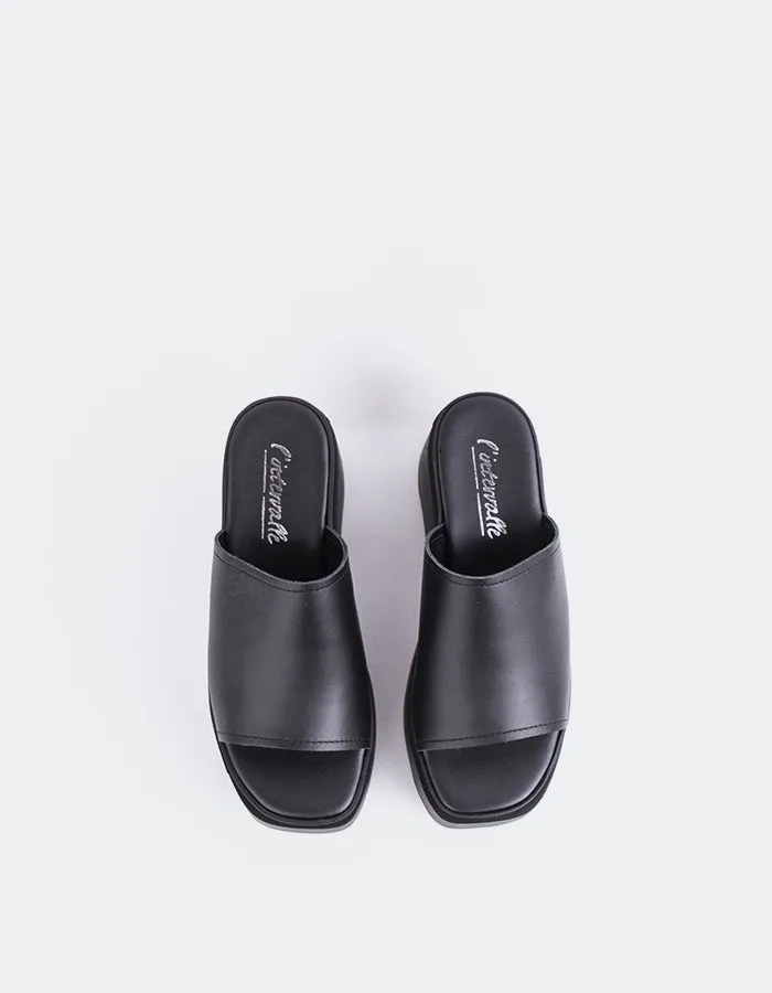 Cuir noir positif