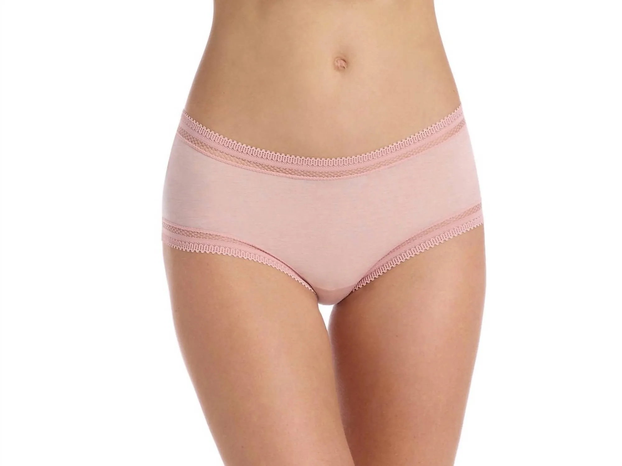 Culotte courte Pure Pima en rose pâle