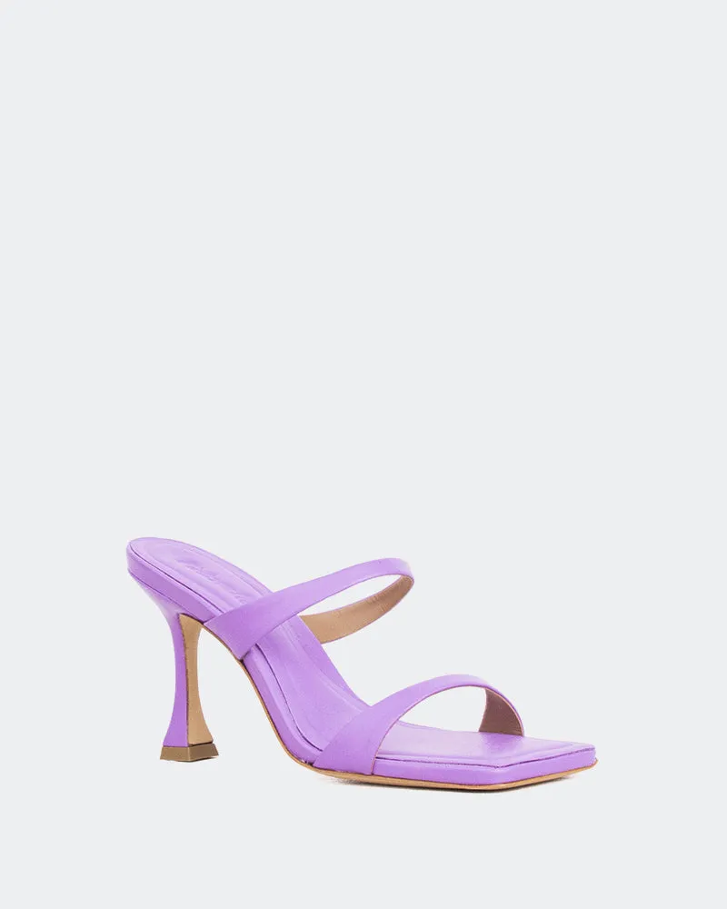 Pyramide, Cuir Violet/Violet