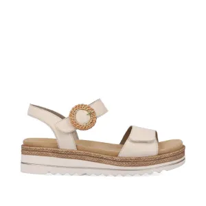 RIEKER - D0Q5260 SANDALE - BLANC CASSÉ