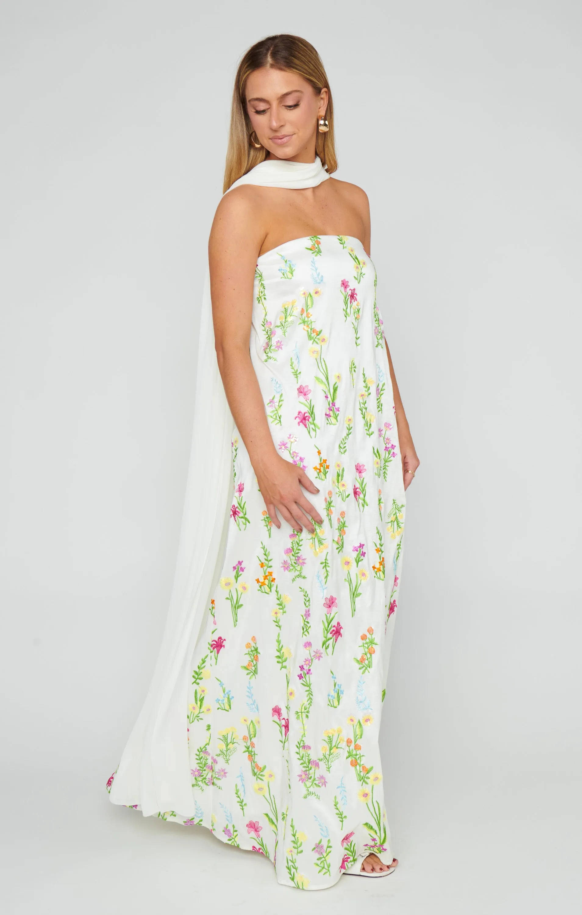 Robe longue Riley ~ Paillettes éthérées