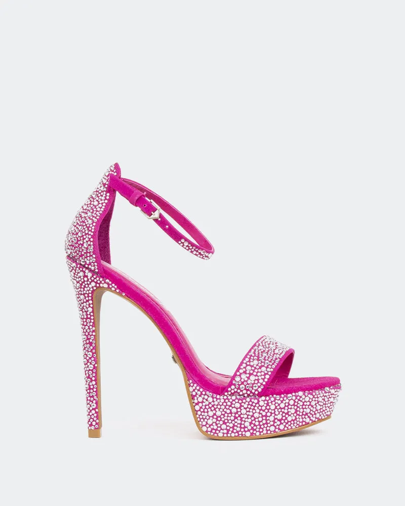 Rinna, Suède Fuchsia/Fucshia Suède