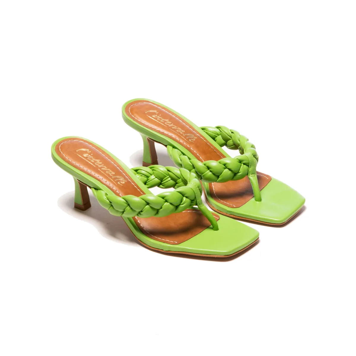 Cuir vert Saxony