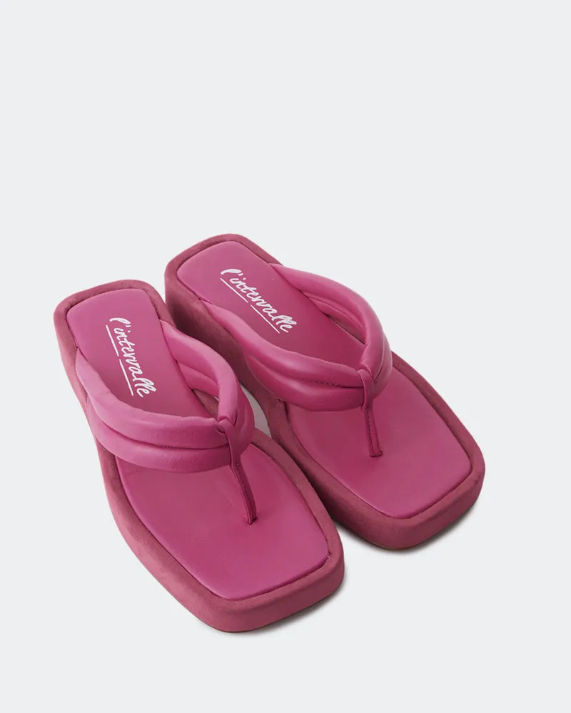 Senda Cuir Fuchsia