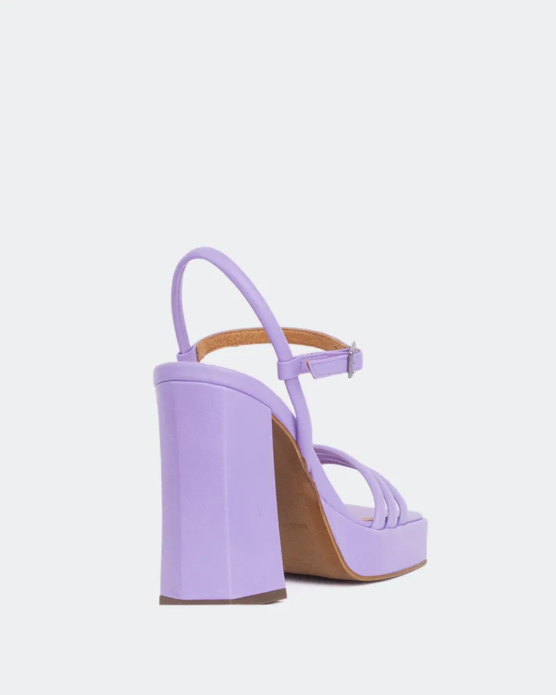 Cuir violet électrique
