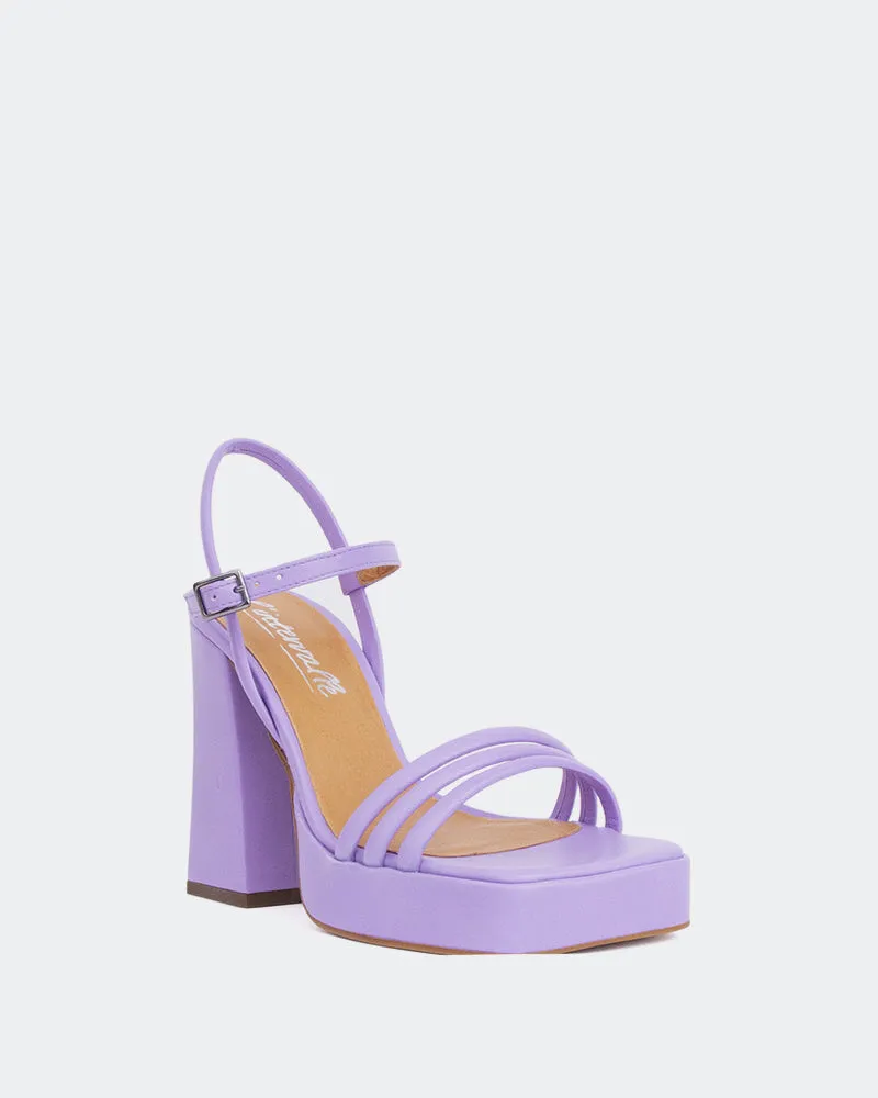 Cuir violet électrique