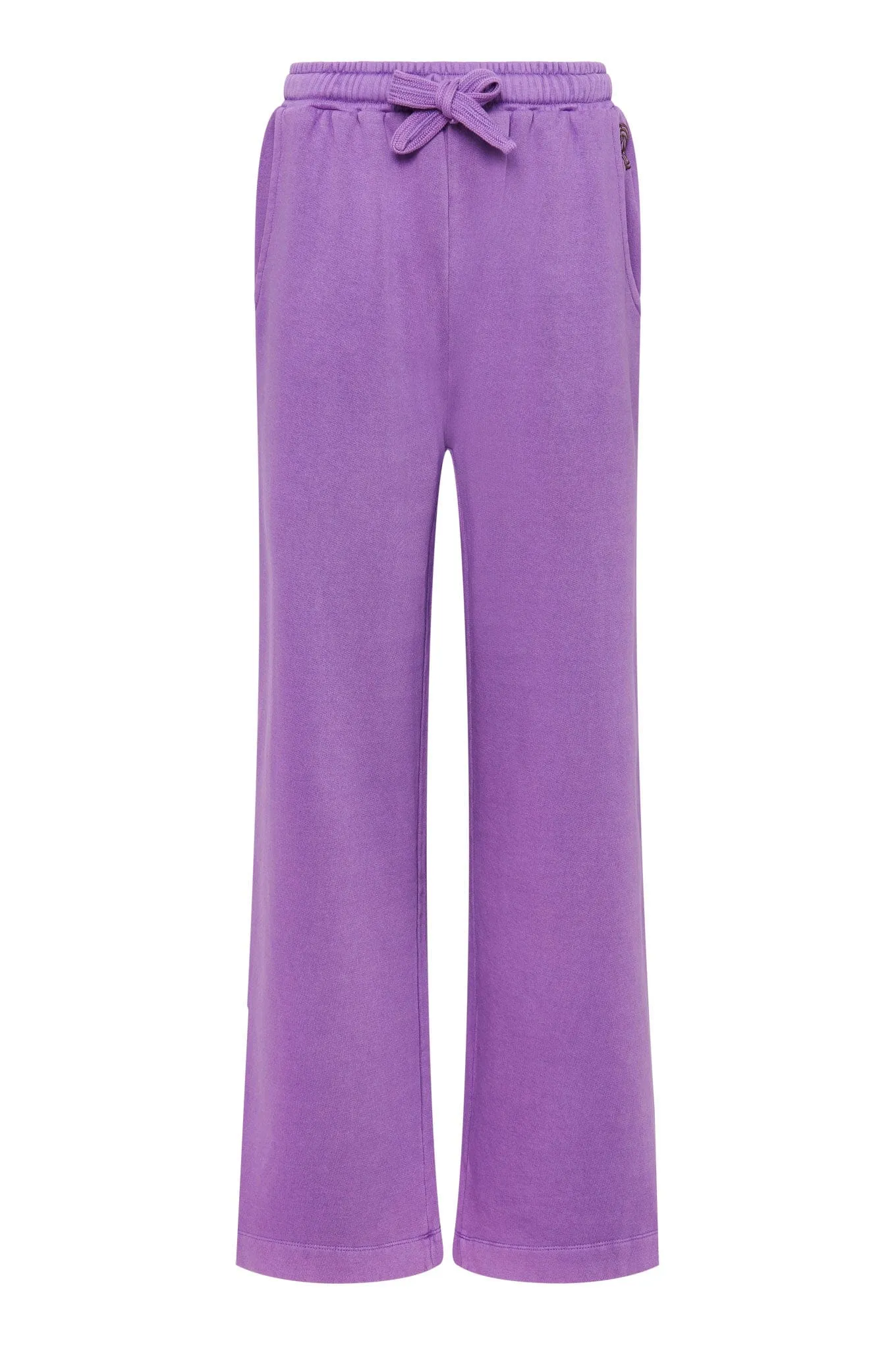Jogging Femme Soleil en Coton Biologique GOTS | Lilas