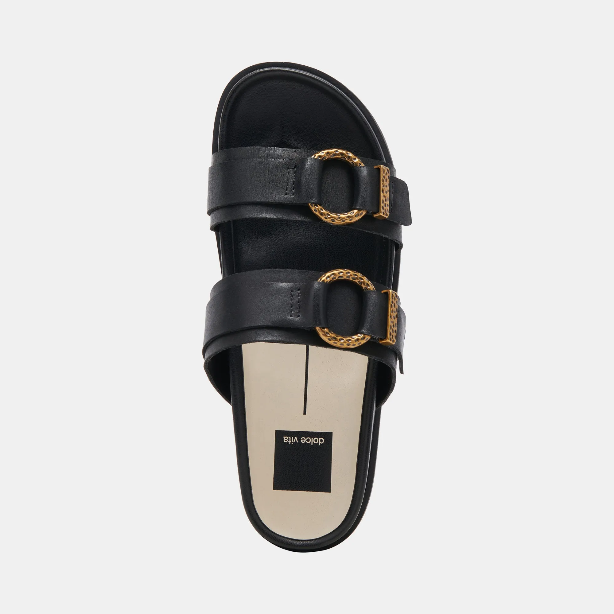SANDALES SOYA CUIR ONYX