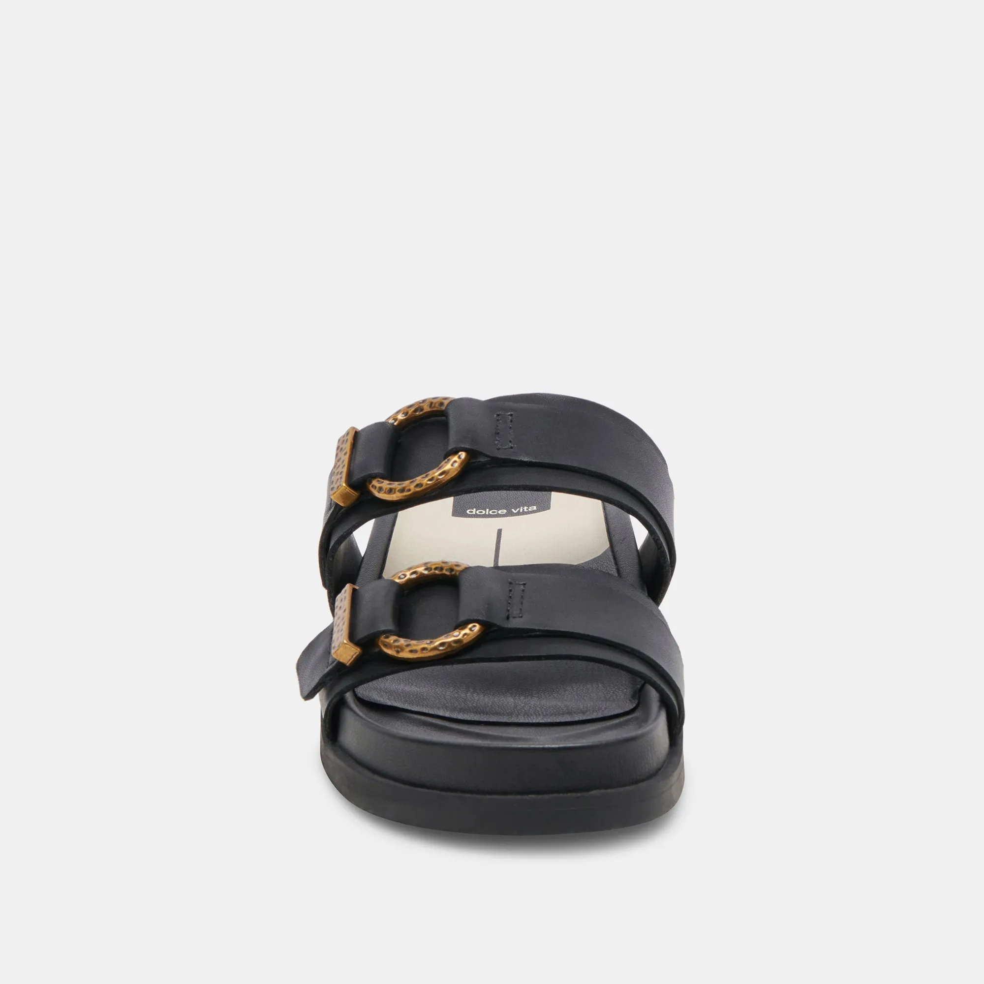 SANDALES SOYA CUIR ONYX